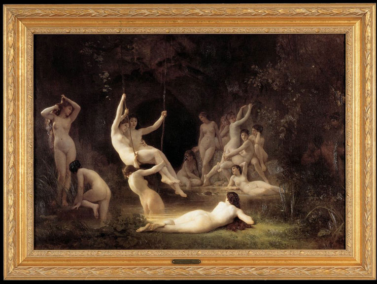 Nympheam by William Adolphe Bouguereau