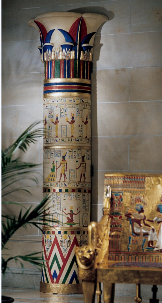 Temple of Luxor Giant Egyptian Column Reproduction