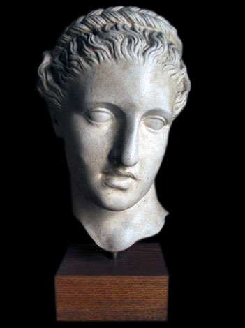 Sappho ancient Greek poetess Museum Bust