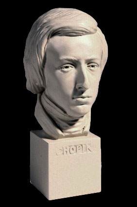 Chopin Bust Sculpture